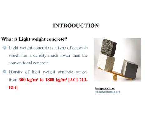 Light Weight Aggregate Concrete - Light weight concrete is a type of ...