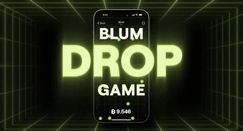 Blum Drop Game - новая игра в Blum — Teletype