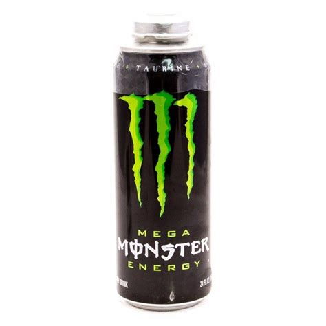 Mega Monster Energy Drink, 24-Ounce Cans (Pack of 12) | Premium Snacks ...