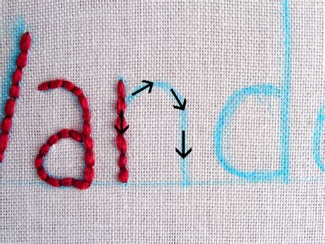 How to Embroider Letters Using a Machine 的图像结果