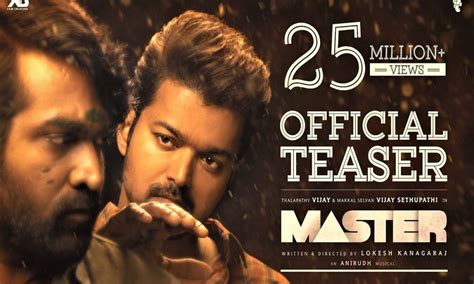 Awaited teaser for Thalapathy Vijay's new film 'Master' is here ...