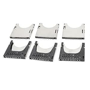 Amazon.in: Buy uxcell 6 Pcs DIY Spring Loaded SD Memory Card Sockets ...