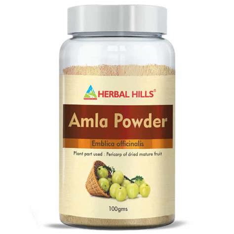 Buy HERBAL HILLS AMLA POWDER - 100 GMS (PACK OF 2) Online & Get Upto 60 ...