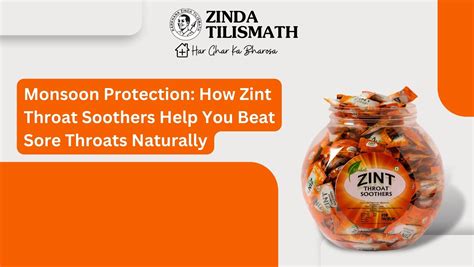 Monsoon Protection: How Zint Throat Soothers Naturally Relieve Sore ...