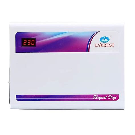 Everest 5 KVA Double Booster Elegant Digi Voltage Stabilizer Used Up to ...