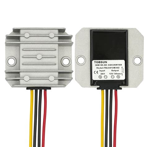Junniu Dc 24v To 12v 3a 36w Converter Voltage Reducer | Desertcart INDIA