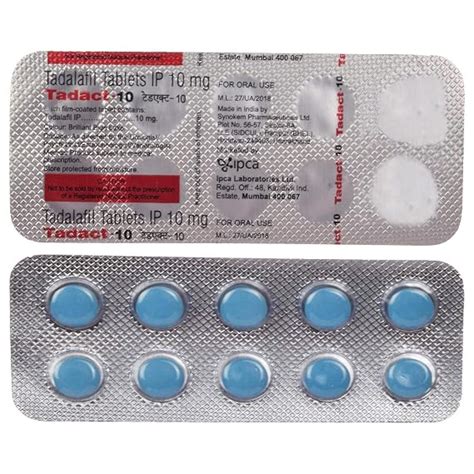 Tadact-10 - Strip of 10 Tablets : Amazon.in: Health & Personal Care