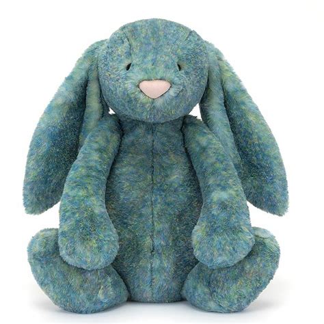 Bashful Luxe Bunny Bleu Azur 51 cm. Peluche dès 1 an