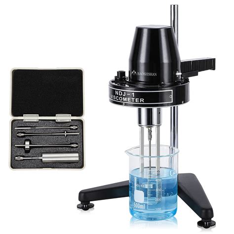 Buy BAOSHISHAN Digital Rotary Viscometer Viscosity Tester Fluidimeter ...