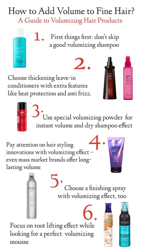 Products To Add Volume To Fine Hair - fashionnfreak