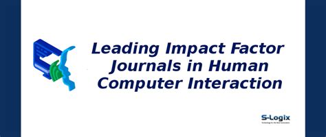 Top Computer Science Journals for Human Computer Interaction|S-Logix