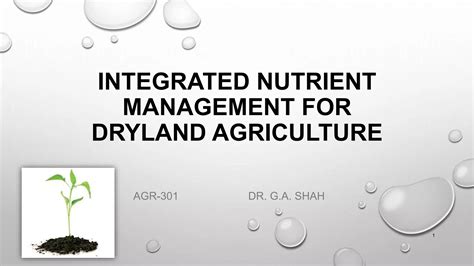 Integrated Nutrient Management | PPTX