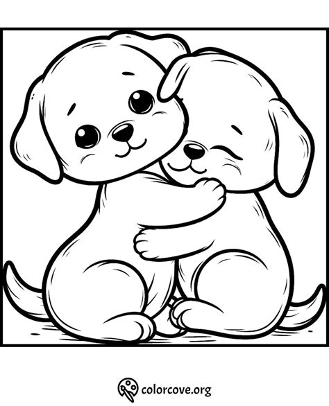 41 Free Cute Puppy Coloring Pages – The Color Cove