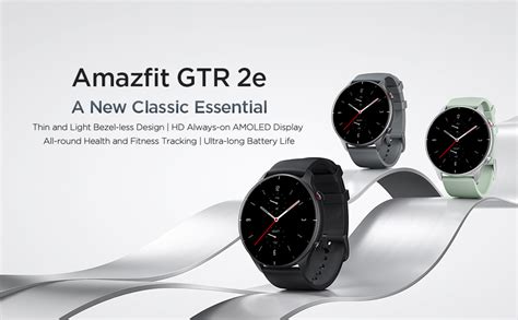Buy Shop Amazfit GTR 2e Smart Watch Obsidian Black at Low Price & EMI ...
