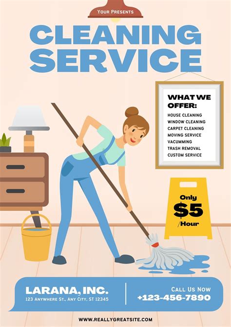 Cleaning Business Advertising Templates