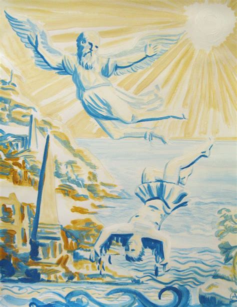 The Alchemy of Art Blog: The Fall of Icarus Painting