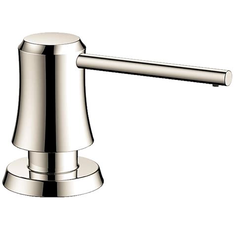Hansgrohe Joleena Polished Nickel 16-oz Capacity Deck-mount Soap and ...