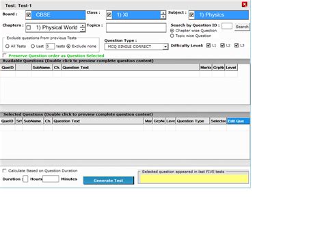 Test Generator CBSE Guide 的图像结果