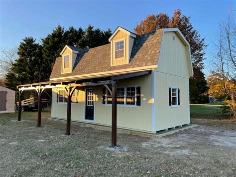Two Story Shed For Sale | Custom Sheds With A Second Floor