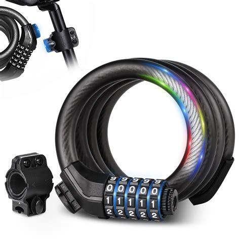 POLICE U-Lock Bike Lock with Key, U-Lock for Bicycles, Lock for ...