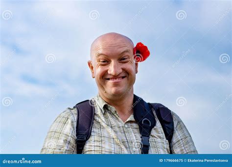 Funny Bald Man In Suit With Soother Stock Photo | CartoonDealer.com ...
