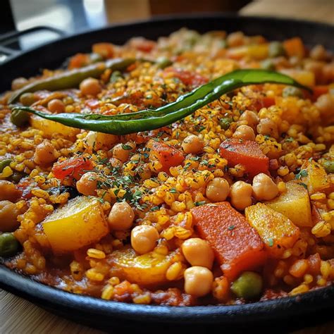 Easy Spanish Chickpea Vegetable Paella to Brighten Your Weeknight Meals ...