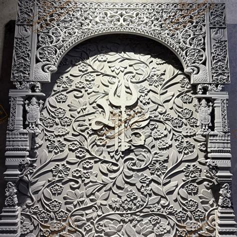 Heritage Style Natural Stone Temple Carving Work