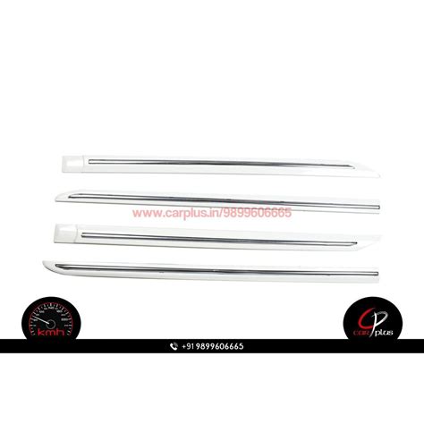 KMH Side Beading For Toyota Innova 2012-2014 White (4 Pcs) – CARPLUS