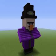 Image result for Minecraft Witch Statue Tutorial