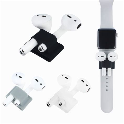 AirPods Band Holder [Airpods Watch Band Holder] [3 Pack] [Silicone ...