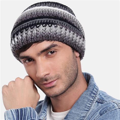 Handmade Self design Crochet Beanie - 3342 – Magic Needles