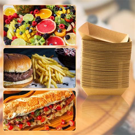 Oomcu 100 Pack 2 lb Heavy Duty Nacho Trays Disposable Food India | Ubuy