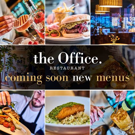 NEW MENU | The Office Restaurant
