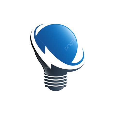 Gambar Lampu Mentol Elektrik Logo Inovasi Idea Elektrik Simbol L Templat untuk muat turun ...