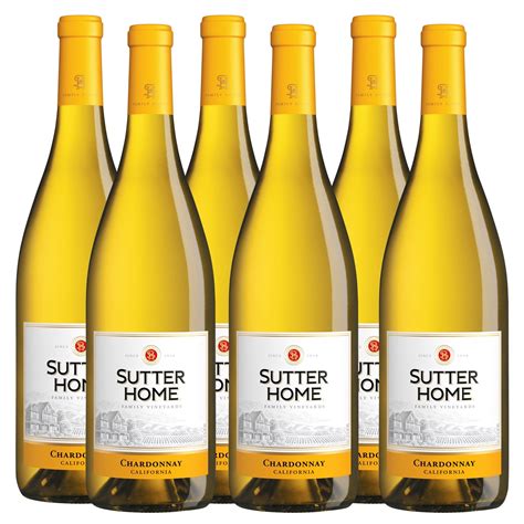 Sutter Home Chardonnay (Case Of 6 Bottles) – WinePig