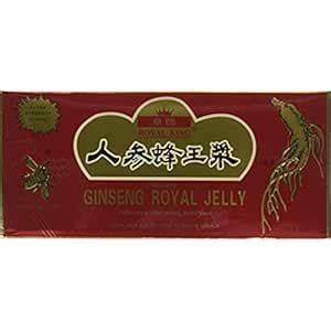 GINSENG Products Ginseng & Royal Jelly in A Honey Base 10 Vial, 0.02 ...