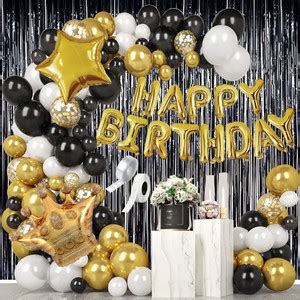 Flipkart.com | Alaina Solid Birthday Decoration Combo 61 Pcs Decoration ...