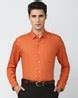 Buy Orange Shirts for Men by PETER ENGLAND Online | Ajio.com