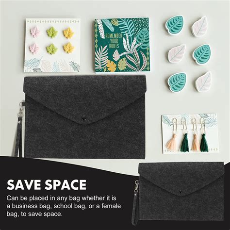 Elevate Your Organization: Felt Document Holders for a Sleek Workspace ...