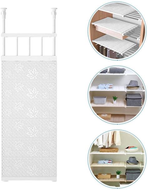 Cabilock Storage Bookcase Expandable Closet Tension | Ubuy India