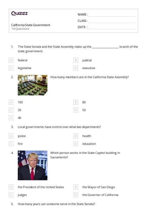 50+ state government worksheets for 4th Class on Quizizz | Free & Printable