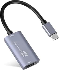 MICROWARE Video Capture Card, 4K USB3.0 HDMI to USB C Capture Card for ...