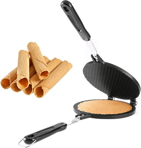 Dyna-Living Waffle Cone Maker Home Use Ice Cream Cone Maker 6.7 ...