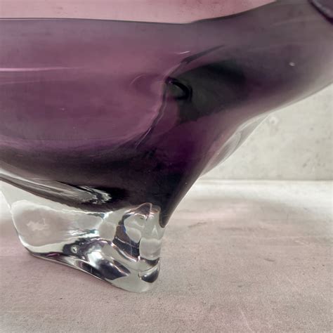 Buy Clara Violet Luxury Glass Object - Home Artisan