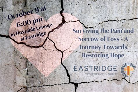 Surviving the Pain and Sorrow of Loss - A Journey Towards Restoring ...