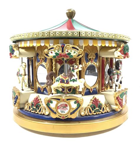 Lot - Mr. Christmas Classic Musical Carousel