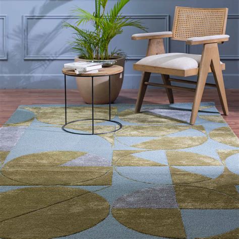 Cepos Hand Tufted Woollen And Viscose Rug – Obeetee Carpets India