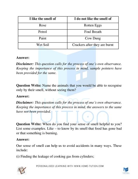 Class 5th Science Chapter Super Sense 的图像结果