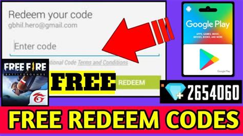 Free Redeem Code For Play Store 2020: Get More UC And Diamond