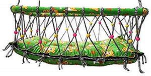 Fy Featch Swing Chair|Hanging Home Swing|Baby jhula| Cotton Swing for ...